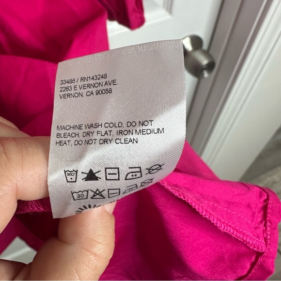 Reformation Farley Dress in Corvette Size 10 EUC - Picture 9 of 9